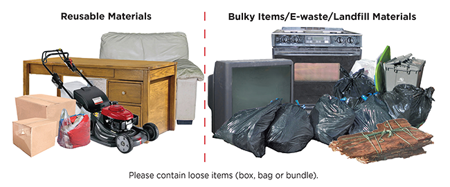 Bulky Items, Overflow Trash, and Trash Amnesty Week